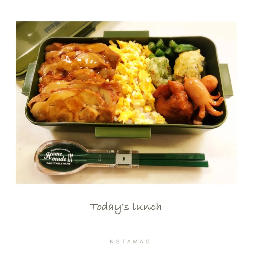 高校生男子弁当。|aki_puさん