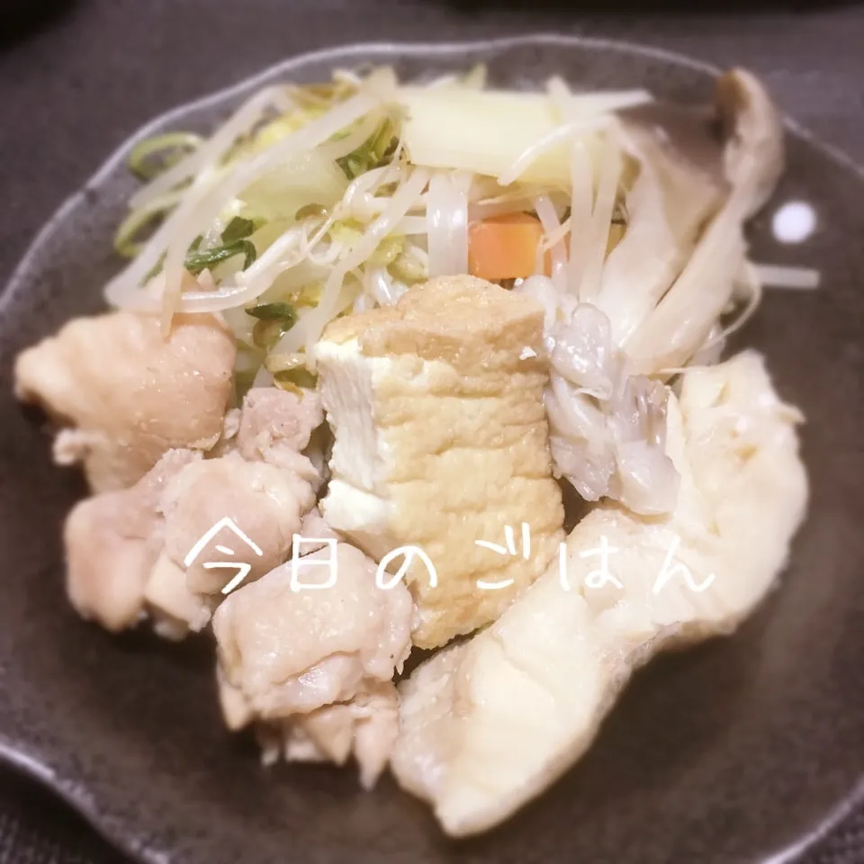 塩ちゃんこ鍋🍲|えんどうくんさん