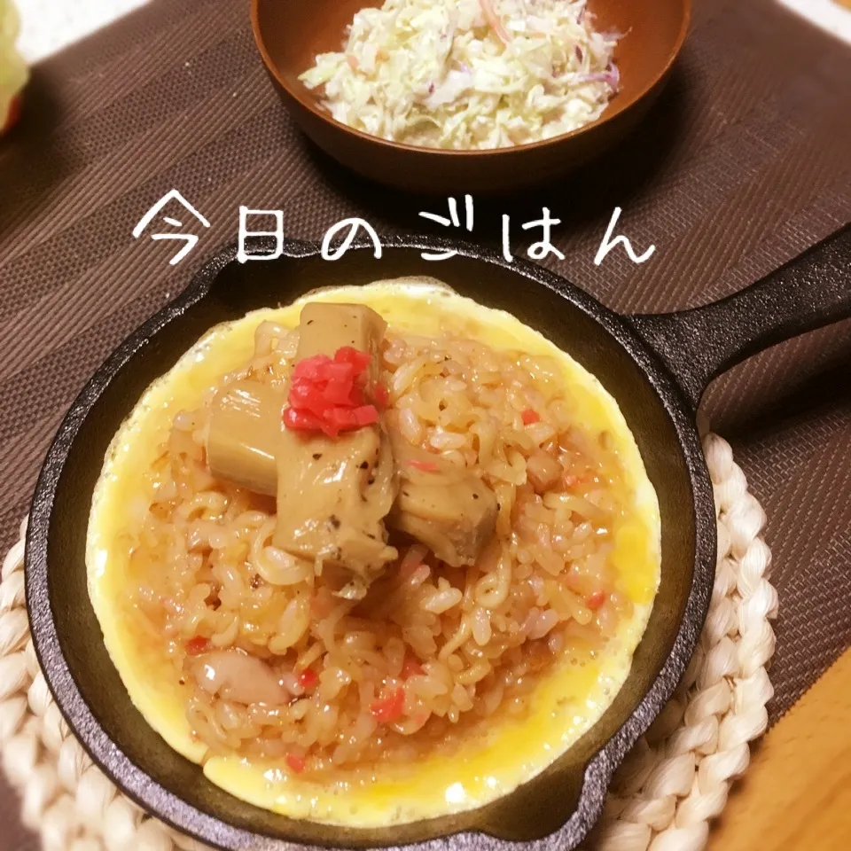 即席そば飯？！|えんどうくんさん