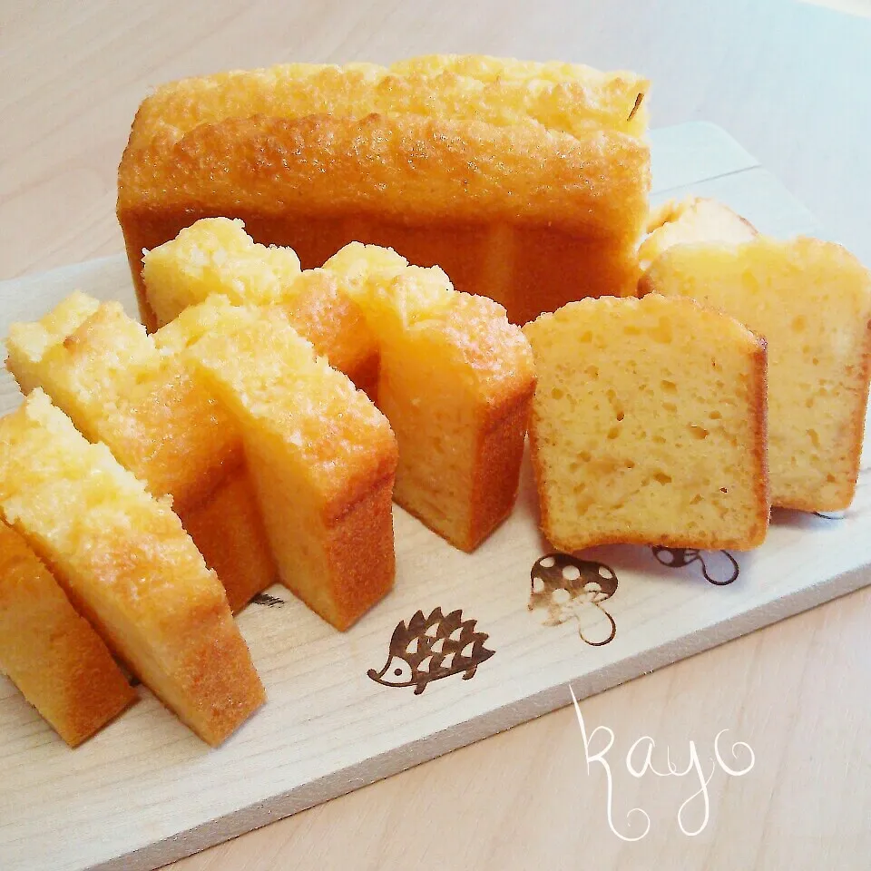 honey ginger pound cake ♪|華さん