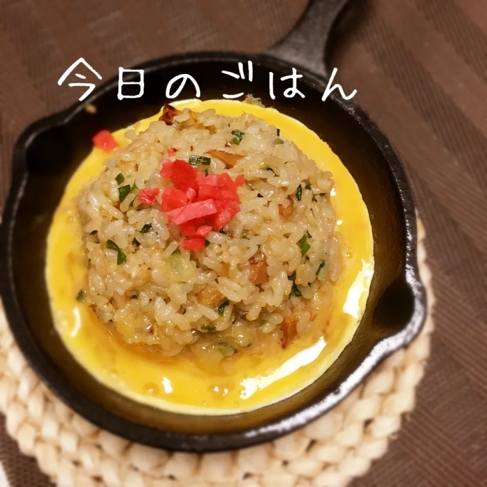 鉄板チャーハン♪|えんどうくんさん