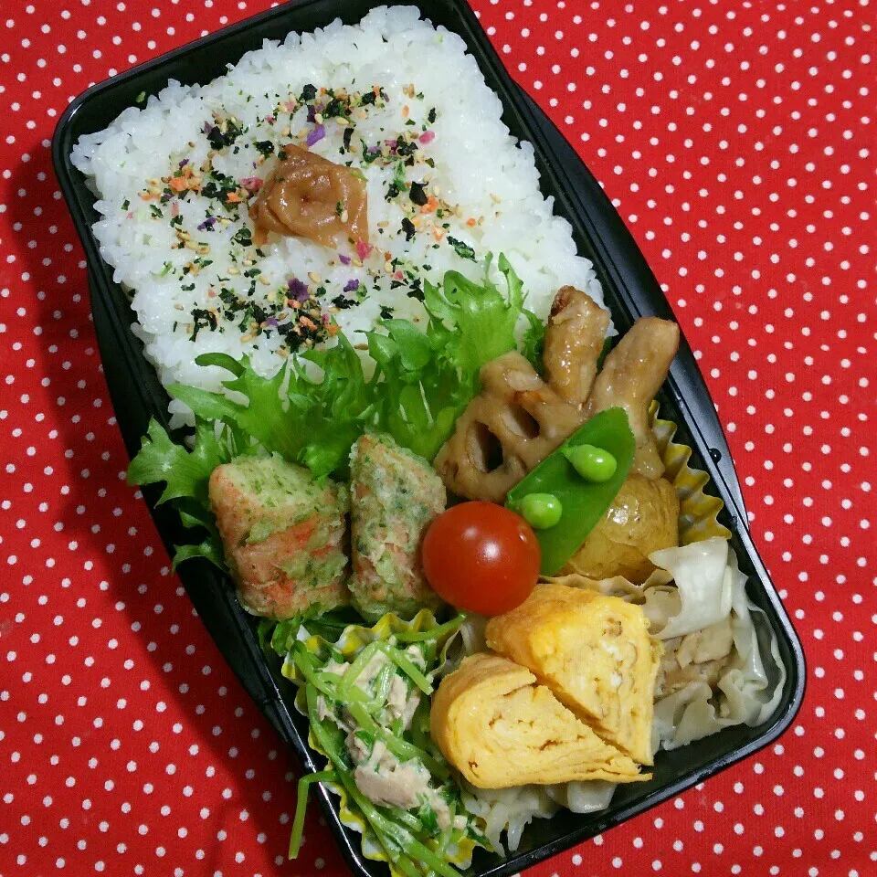 Snapdishの料理写真:中2ムスコ弁当‼2/8|katsunさん