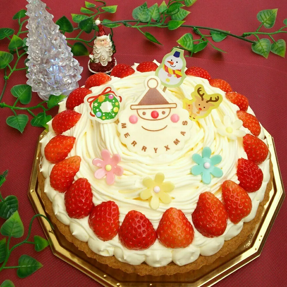 Snapdishの料理写真:ひと足早い🎄X'masケーキ|katsunさん