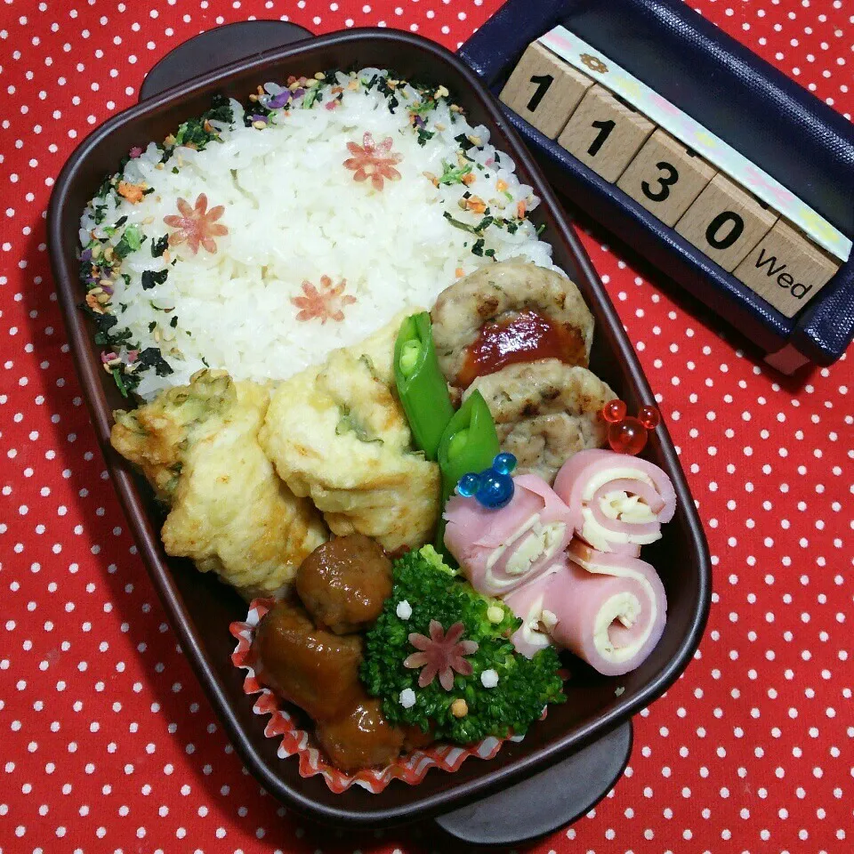 Snapdishの料理写真:中2ムスコ弁当‼|katsunさん