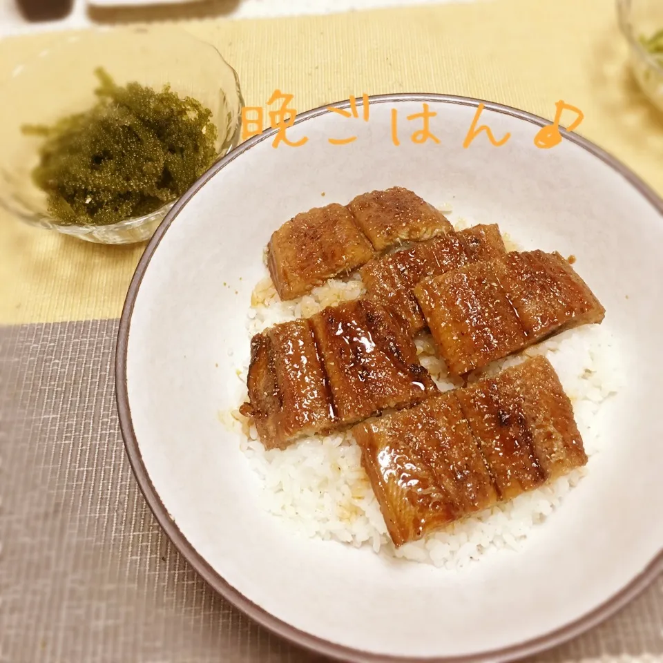 うな丼でーす！|えんどうくんさん