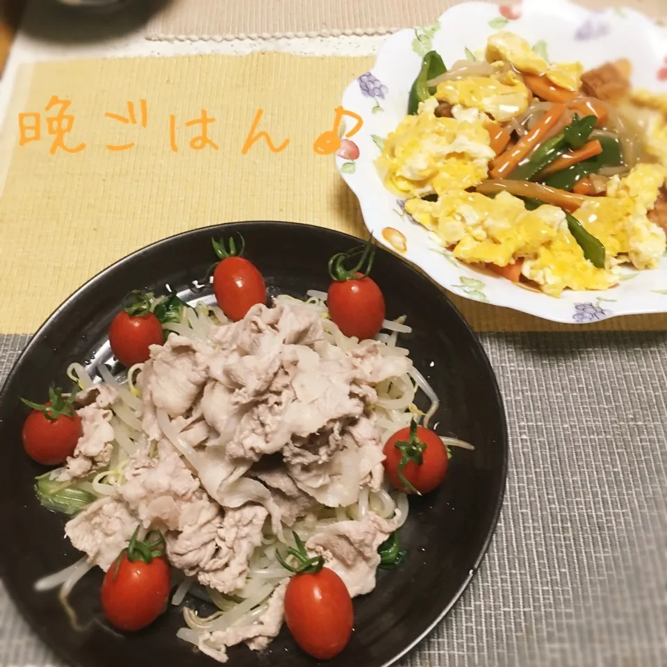 レモンでさっぱり晩ごはん♪♪豚しゃぶだよ😊|えんどうくんさん