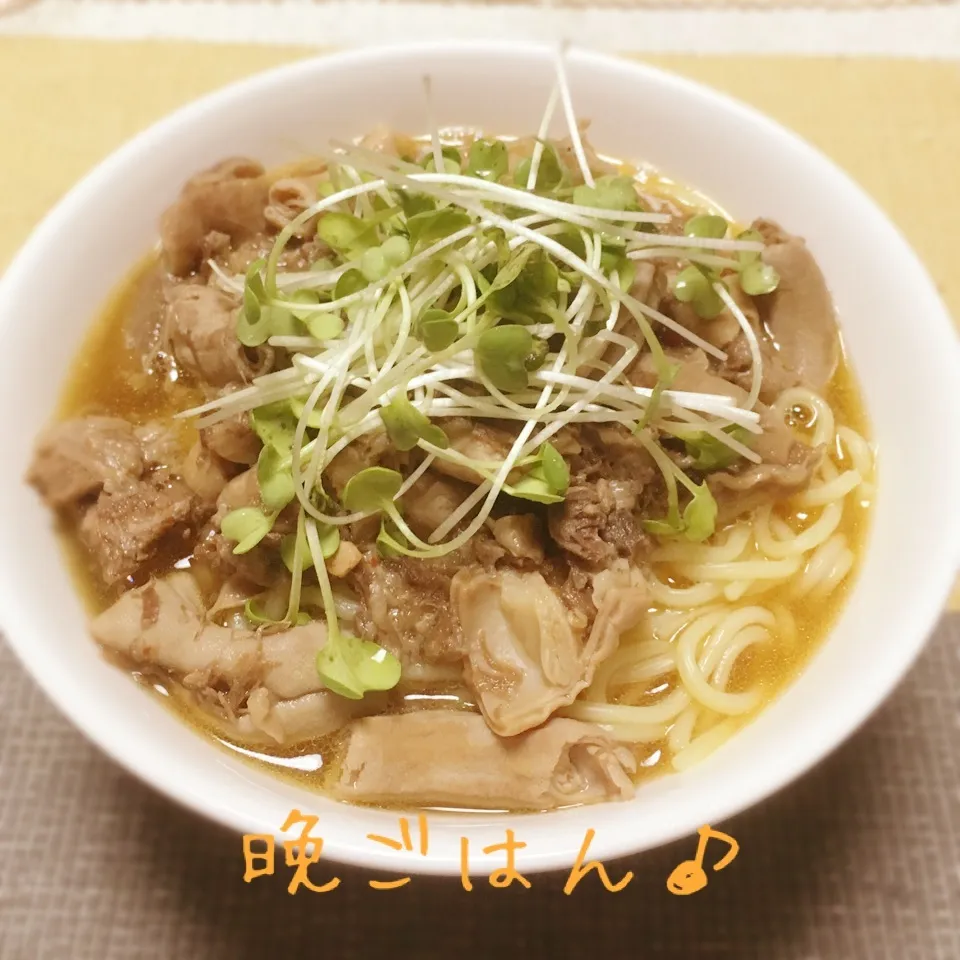 牛スジとろんラーメン♪|えんどうくんさん