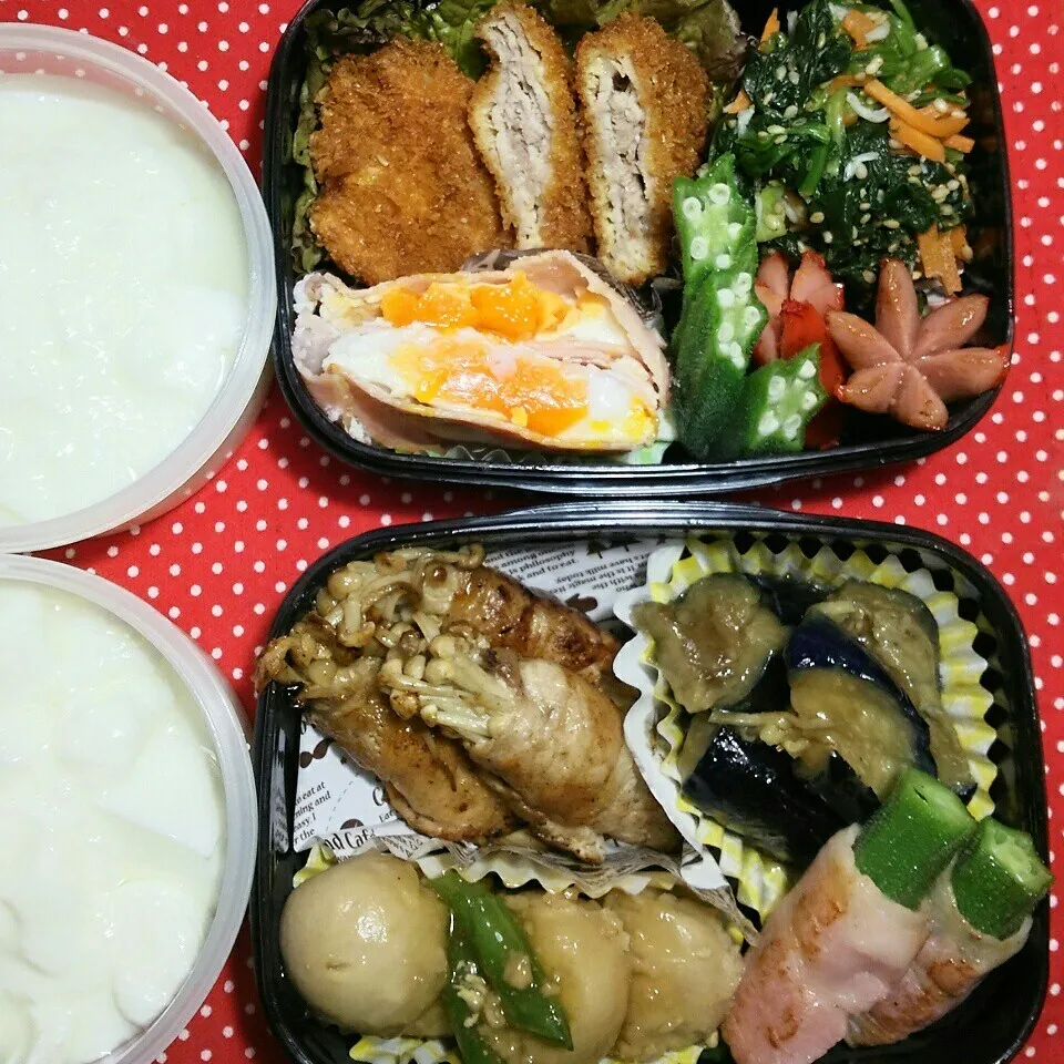 旦那さんの2食のお弁当‼|katsunさん