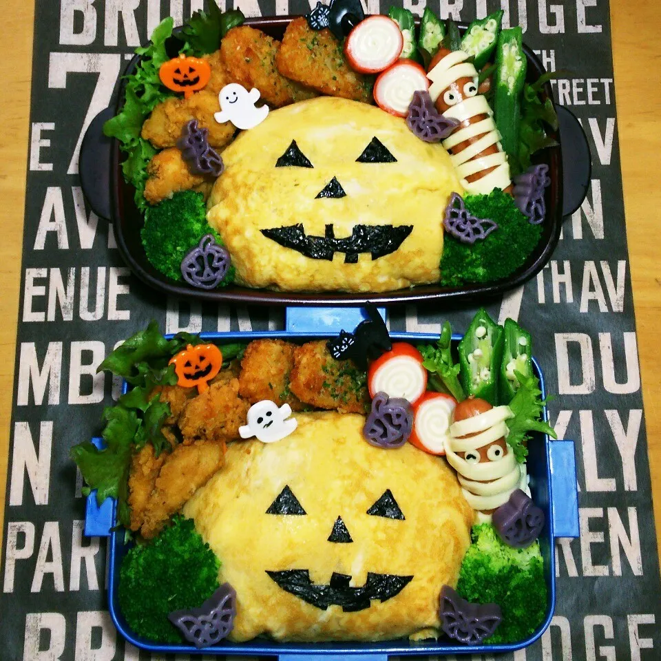 息子たちのハロウィン弁当‼|katsunさん