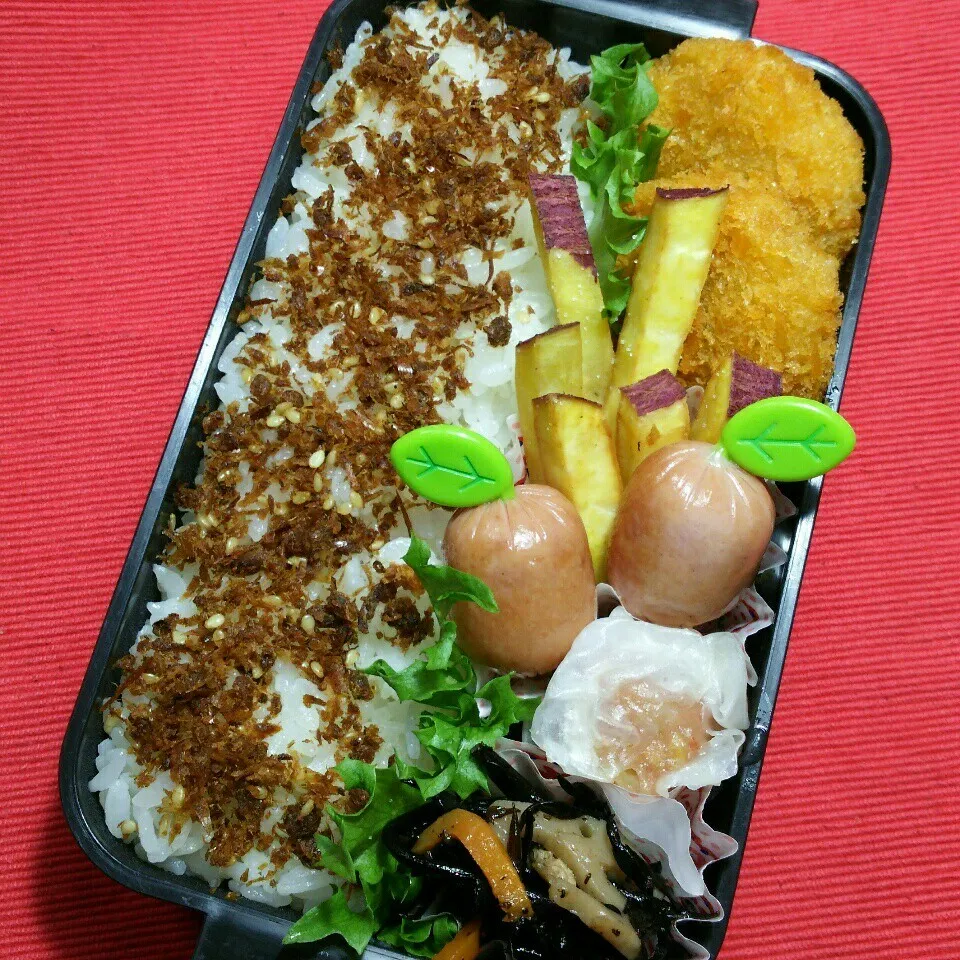 Snapdishの料理写真:中2ムスコ弁当‼|katsunさん