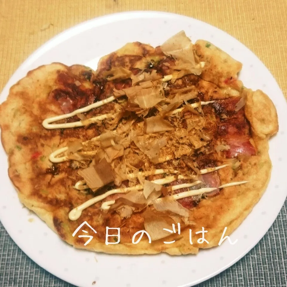 Snapdishの料理写真:お好み焼き♪|えんどうくんさん