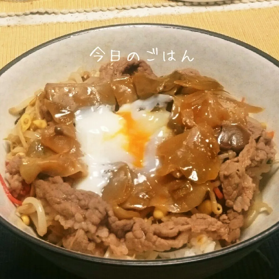 ビビンバ丼(^◇^)|えんどうくんさん