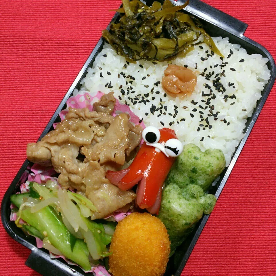 中2ムスコ弁当‼登校日&部活|katsunさん