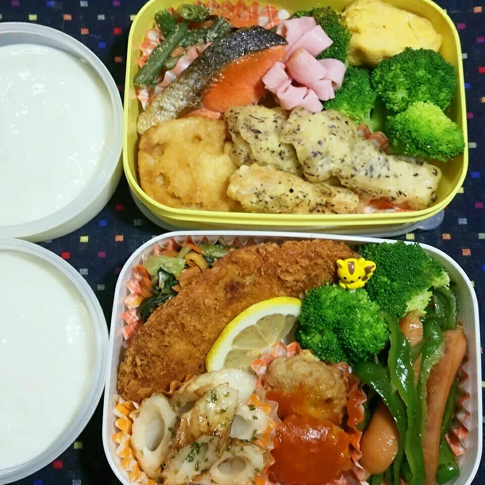 旦那さんの2食のお弁当‼|katsunさん