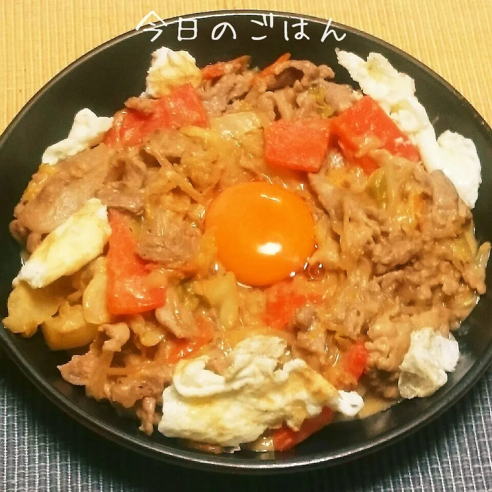 味噌マヨ野菜炒め♪♪|えんどうくんさん