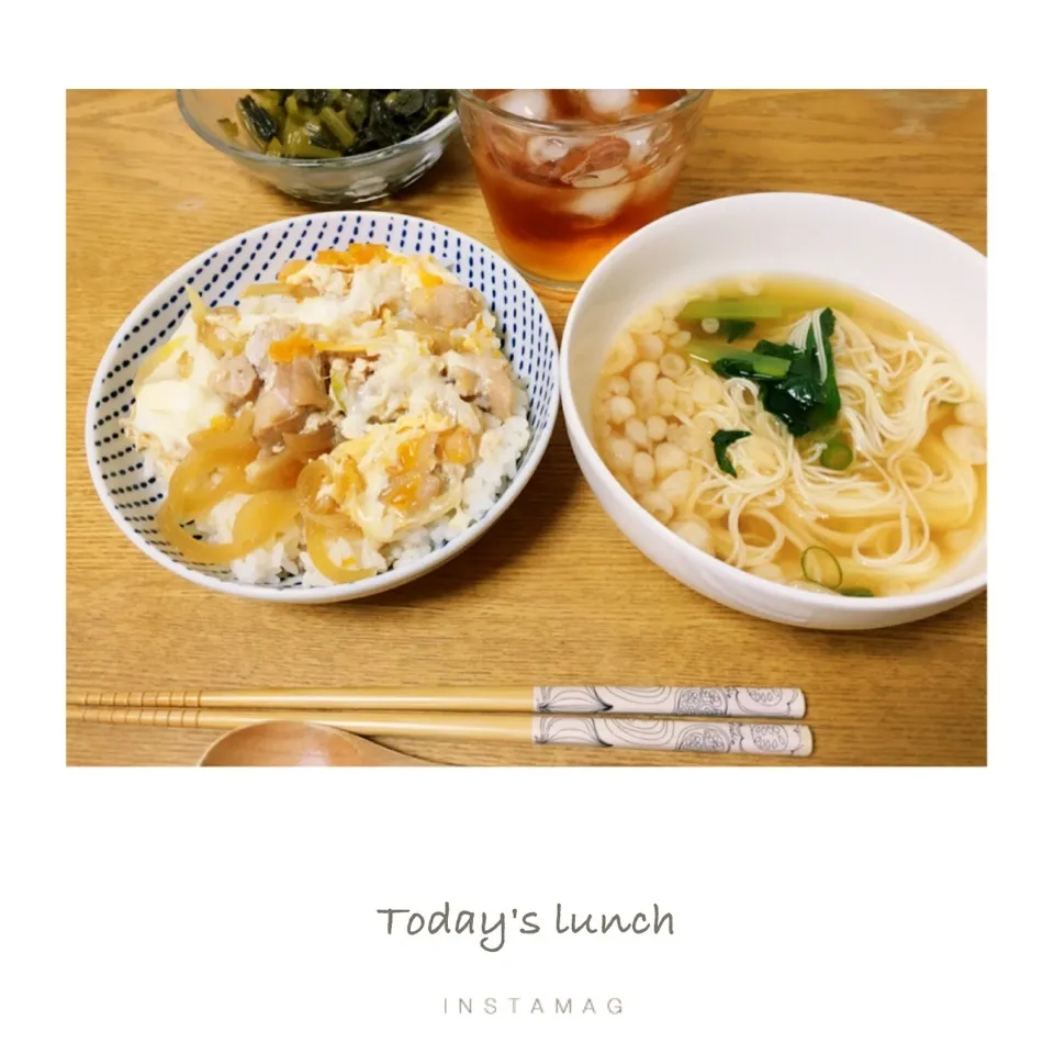 Snapdishの料理写真:本日の昼ごはん。|aki_puさん