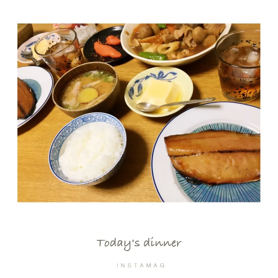 Snapdishの料理写真:本日の晩ごはん。|aki_puさん