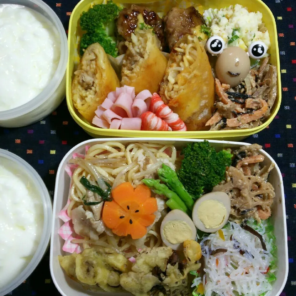 旦那さんの2食のお弁当！|katsunさん