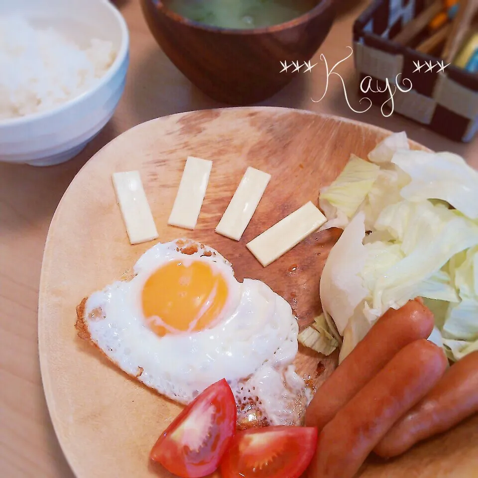 Snapdishの料理写真:朝ごはん♪|華さん