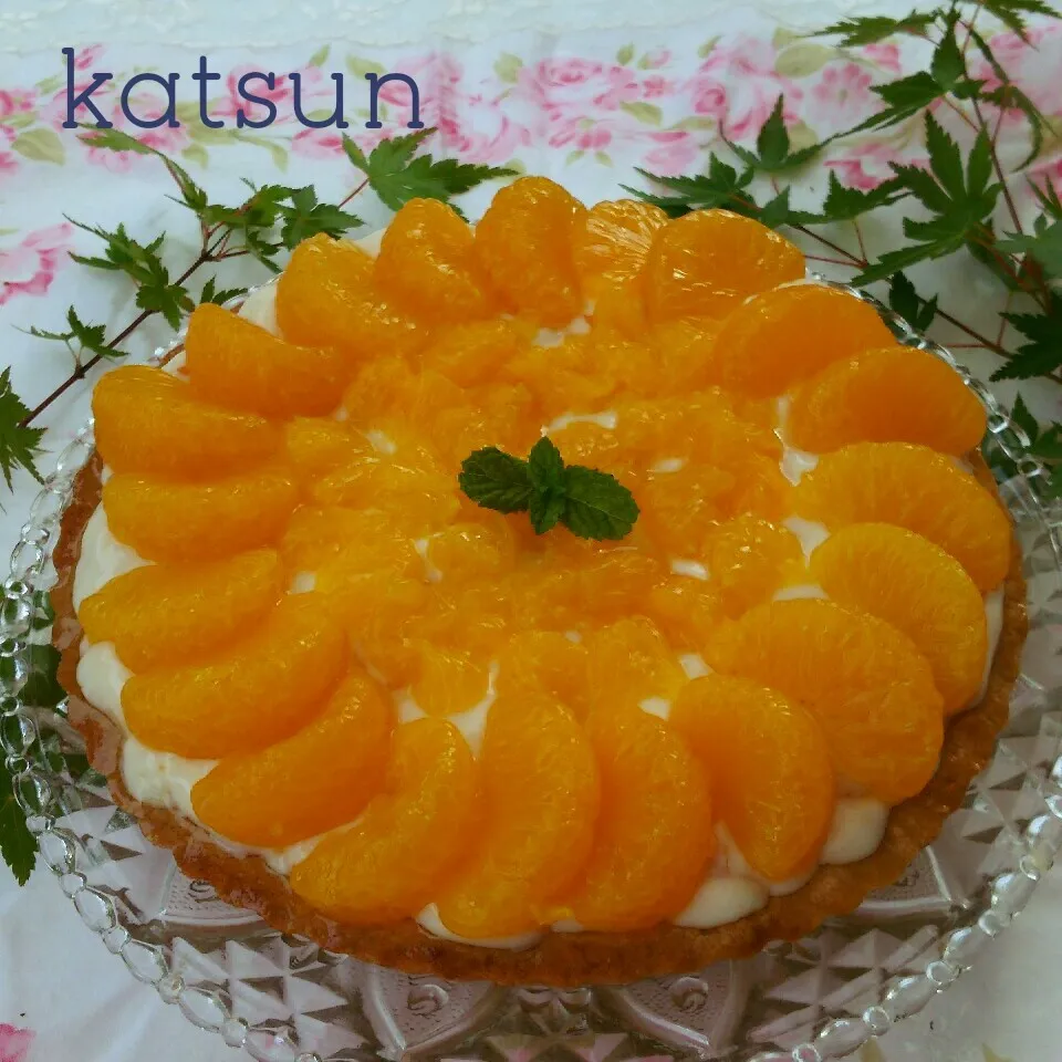 🍊フルーチェdeみかんのタルト🍊|katsunさん