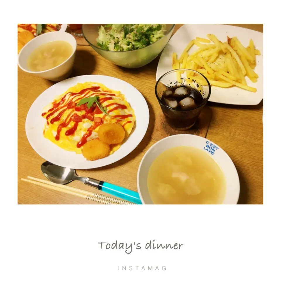 Snapdishの料理写真:昨日の晩ごはん。|aki_puさん