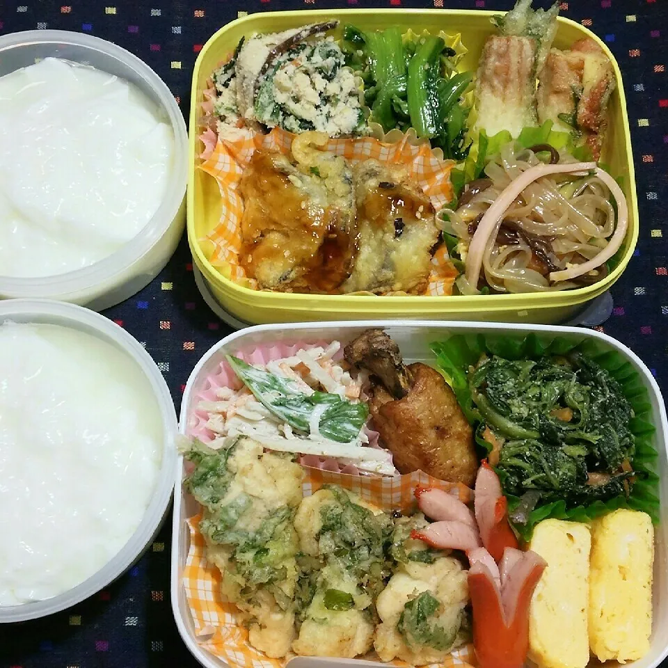 旦那さんの2食のお弁当‼|katsunさん