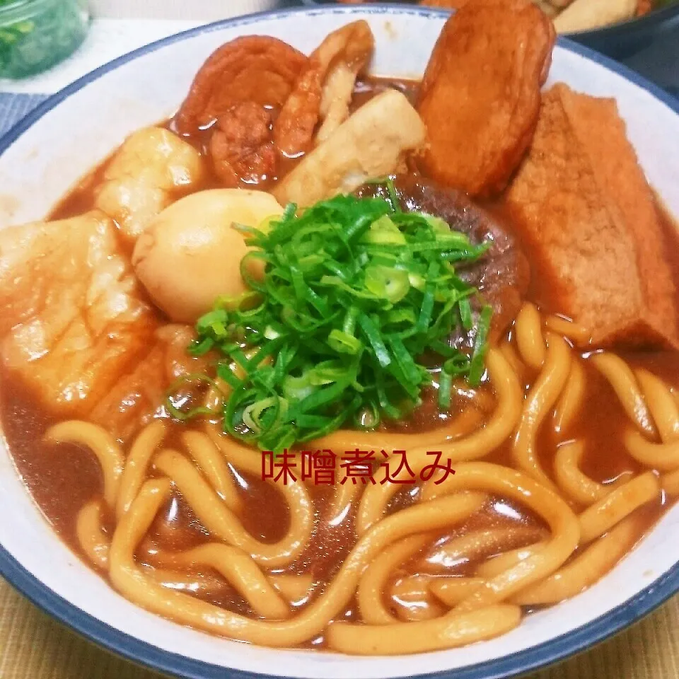 Snapdishの料理写真:味噌煮込みうどん|えんどうくんさん