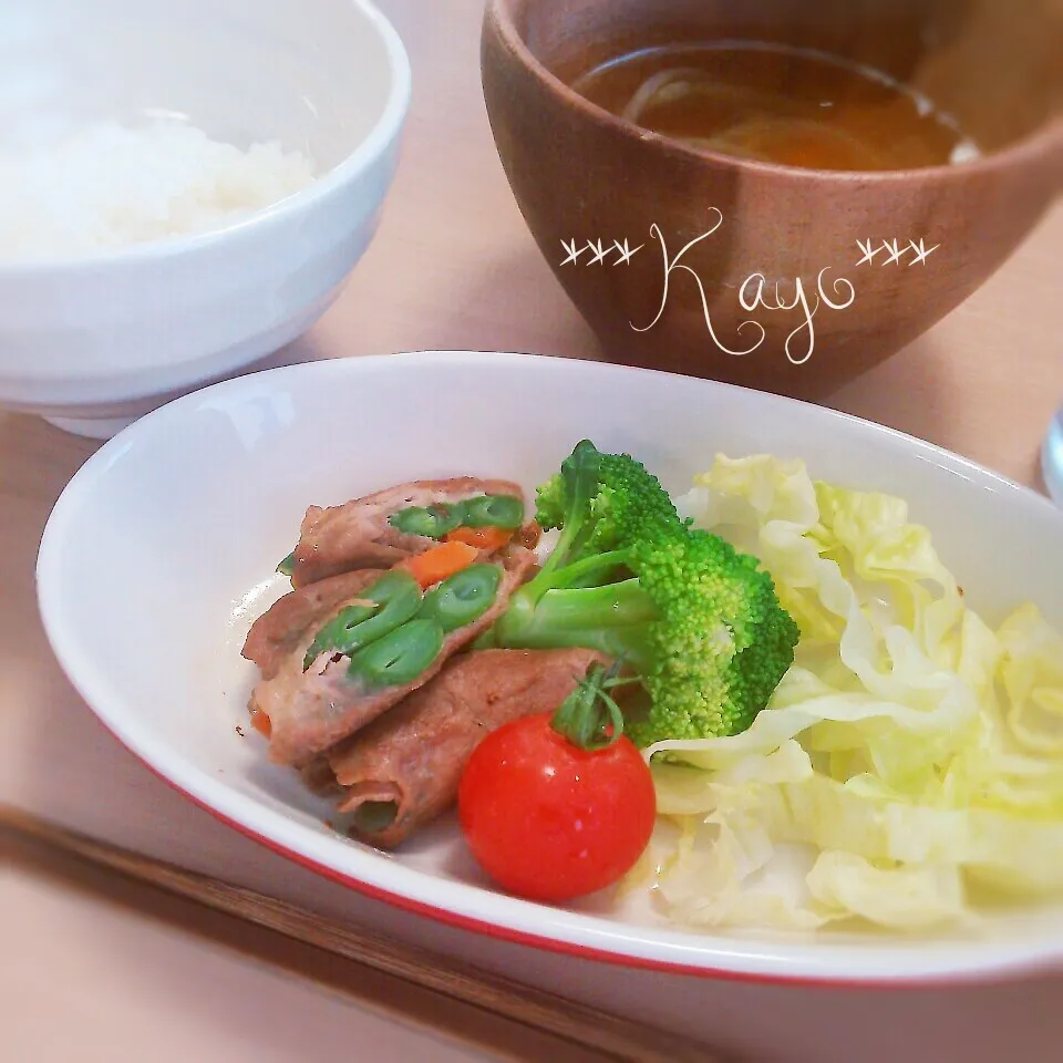 豚肉野菜巻き♪|華さん