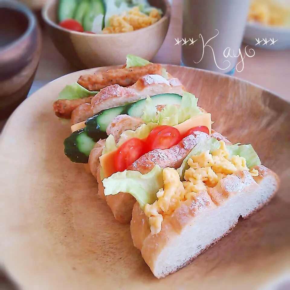 open sandwich♪|華さん