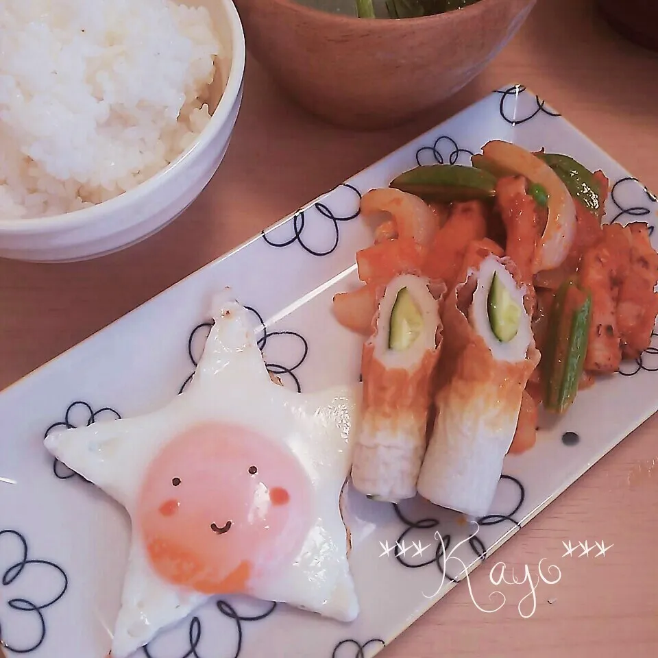 Snapdishの料理写真:朝ごはん♪|華さん