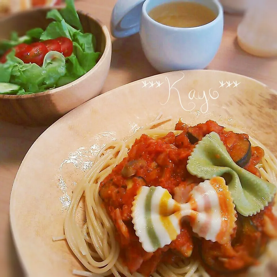 トマトソースパスタ♪|華さん