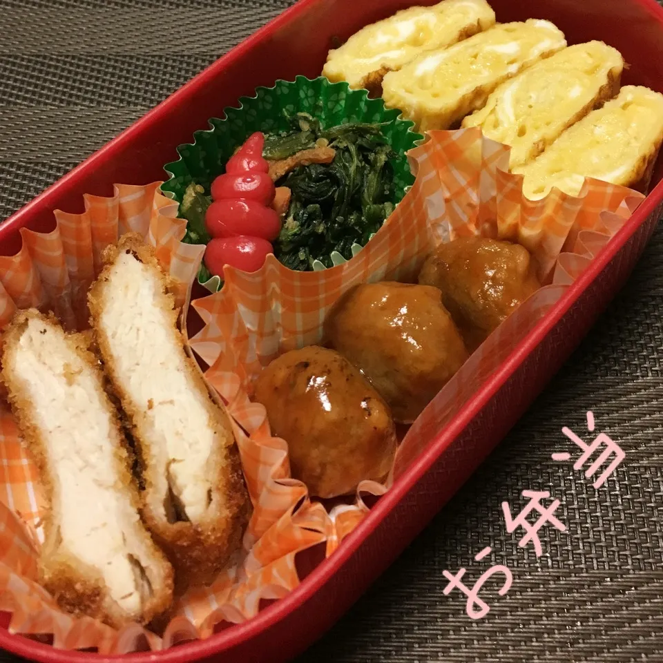 Snapdishの料理写真:明日のお昼ご飯|ぴっちょんさん