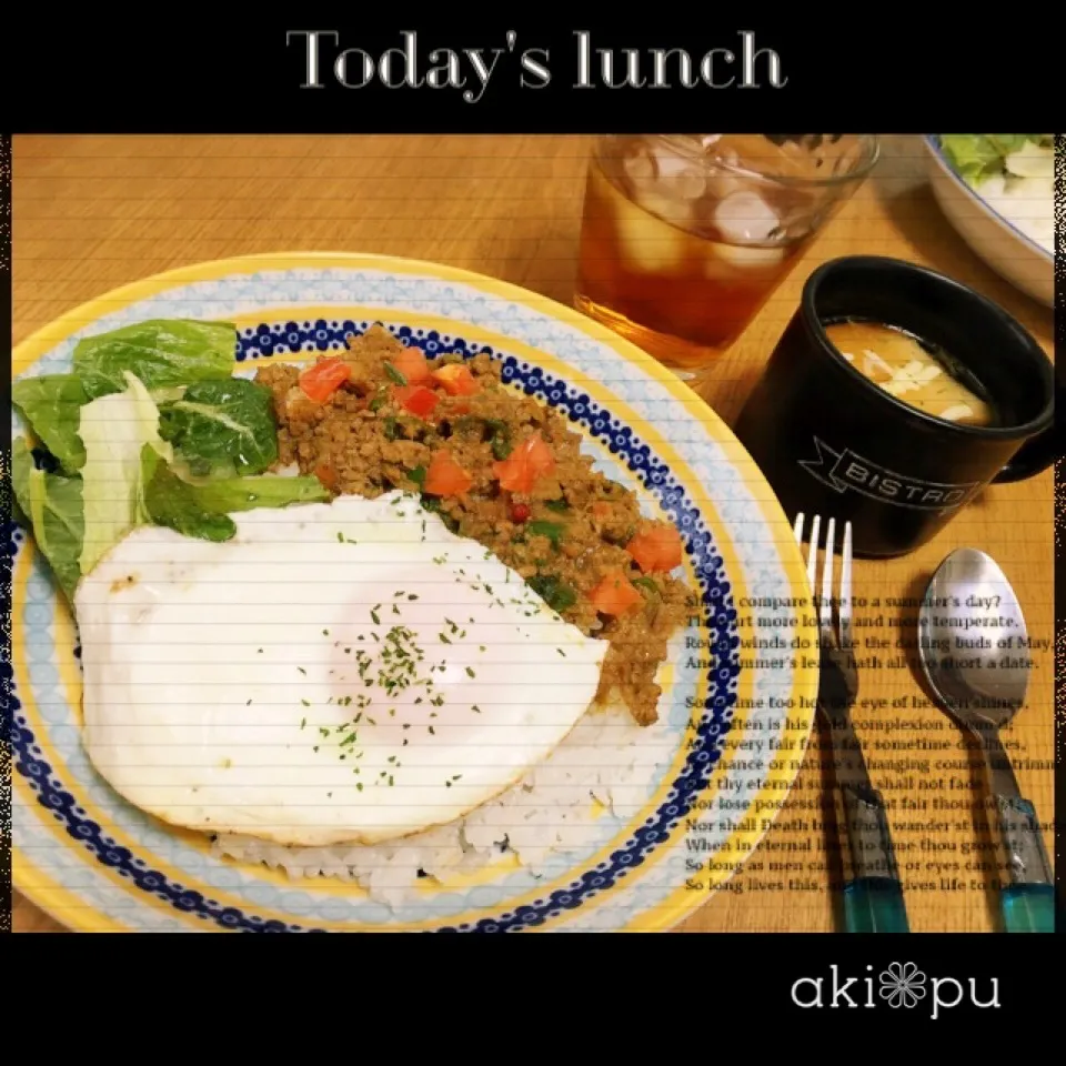 本日の昼ごはん。|aki_puさん