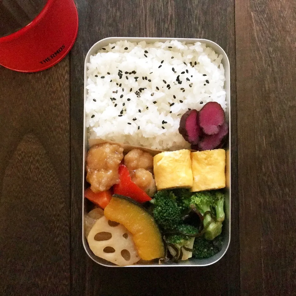 鶏の黒酢あん弁当|Naoさん