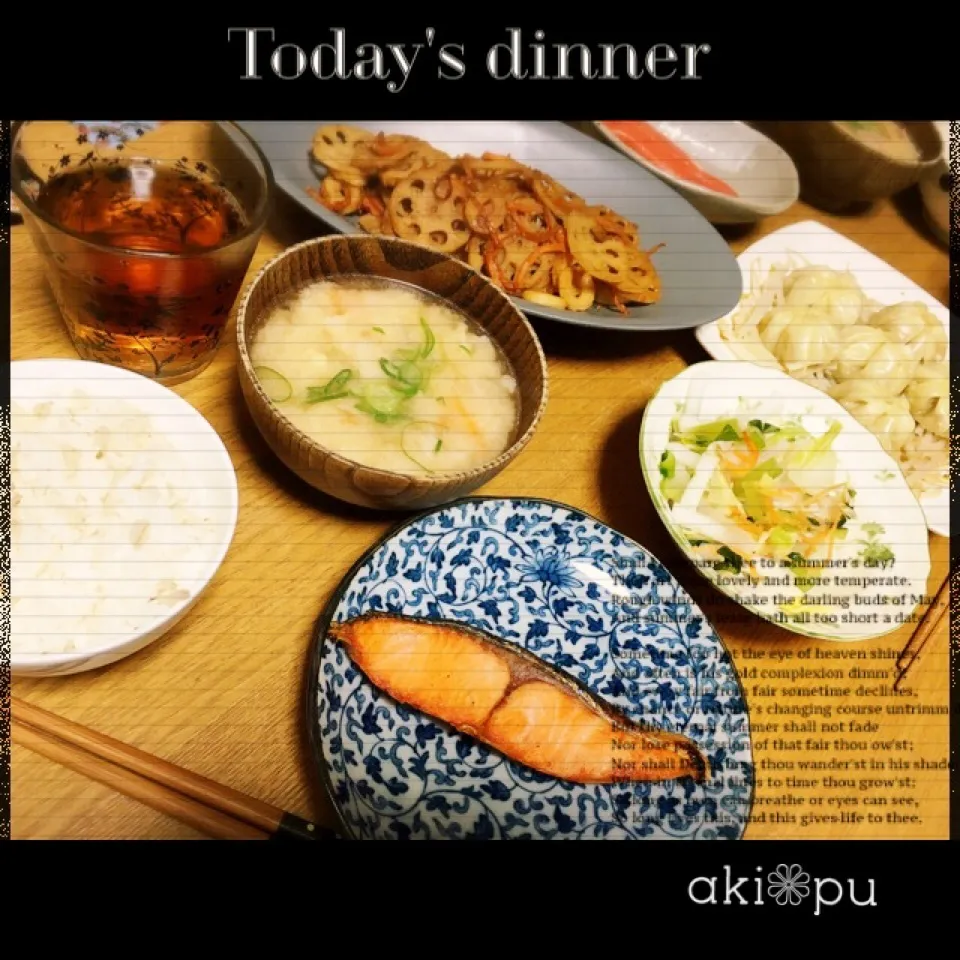 Snapdishの料理写真:昨日の晩ごはん。|aki_puさん