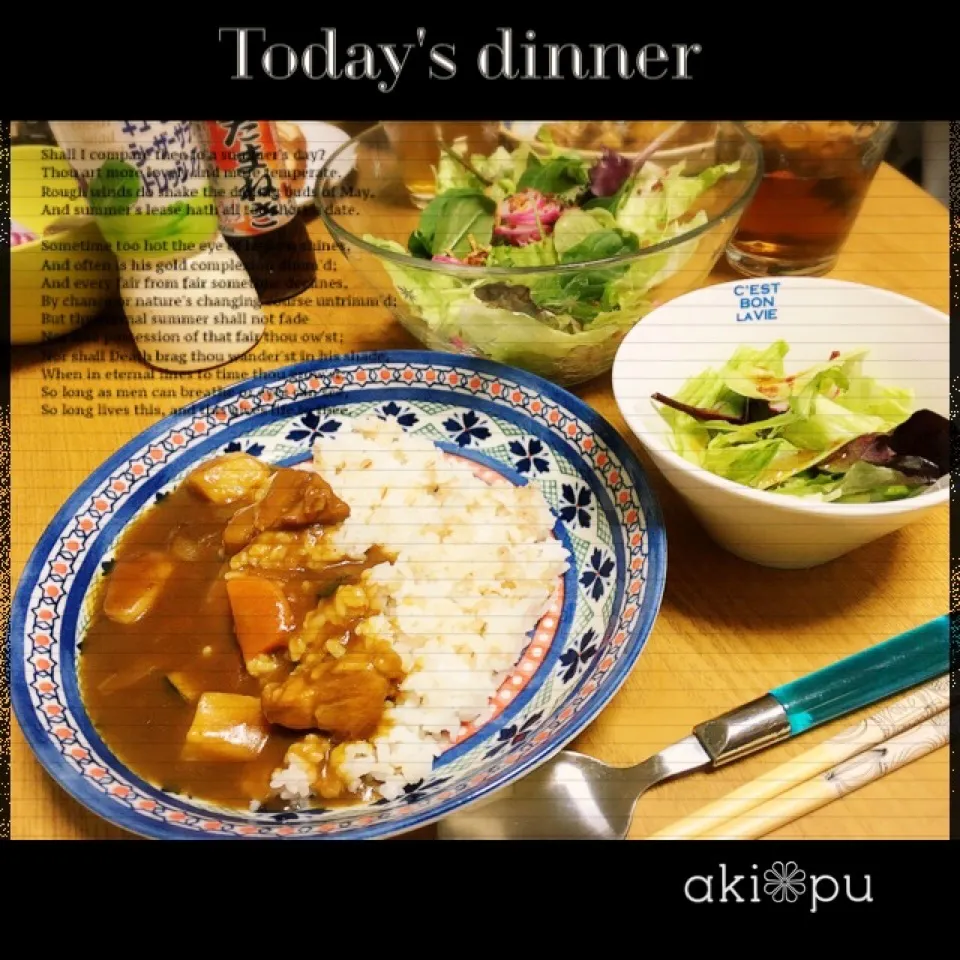 Snapdishの料理写真:昨日の晩ごはん。|aki_puさん