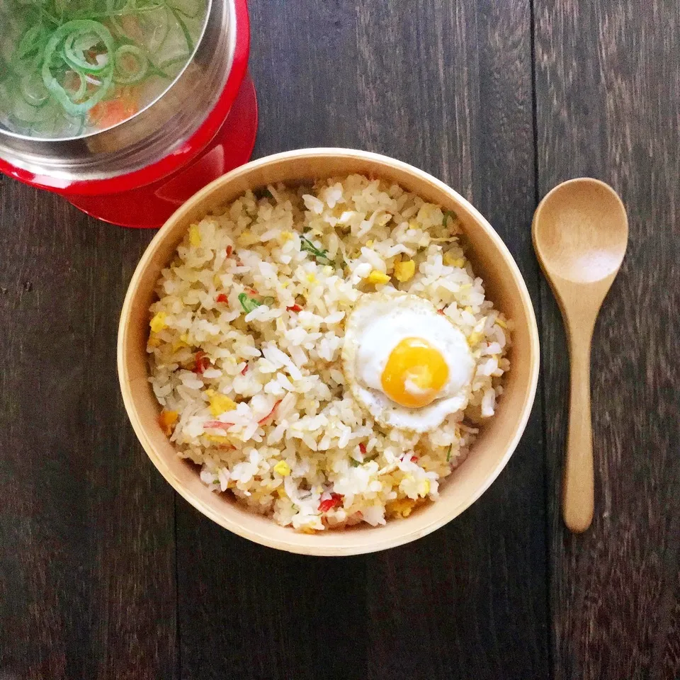 カニ玉炒飯弁当|Naoさん