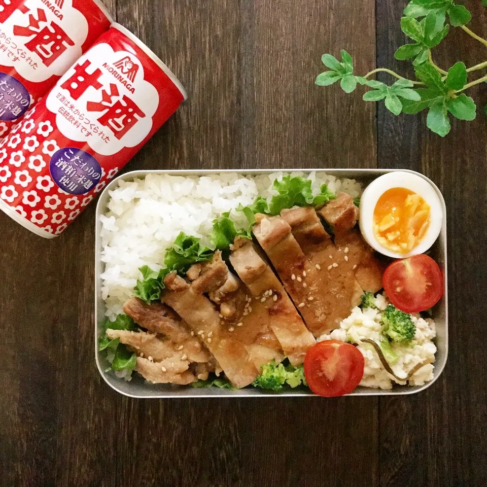 Snapdishの料理写真:鶏の味噌漬け弁当|Naoさん