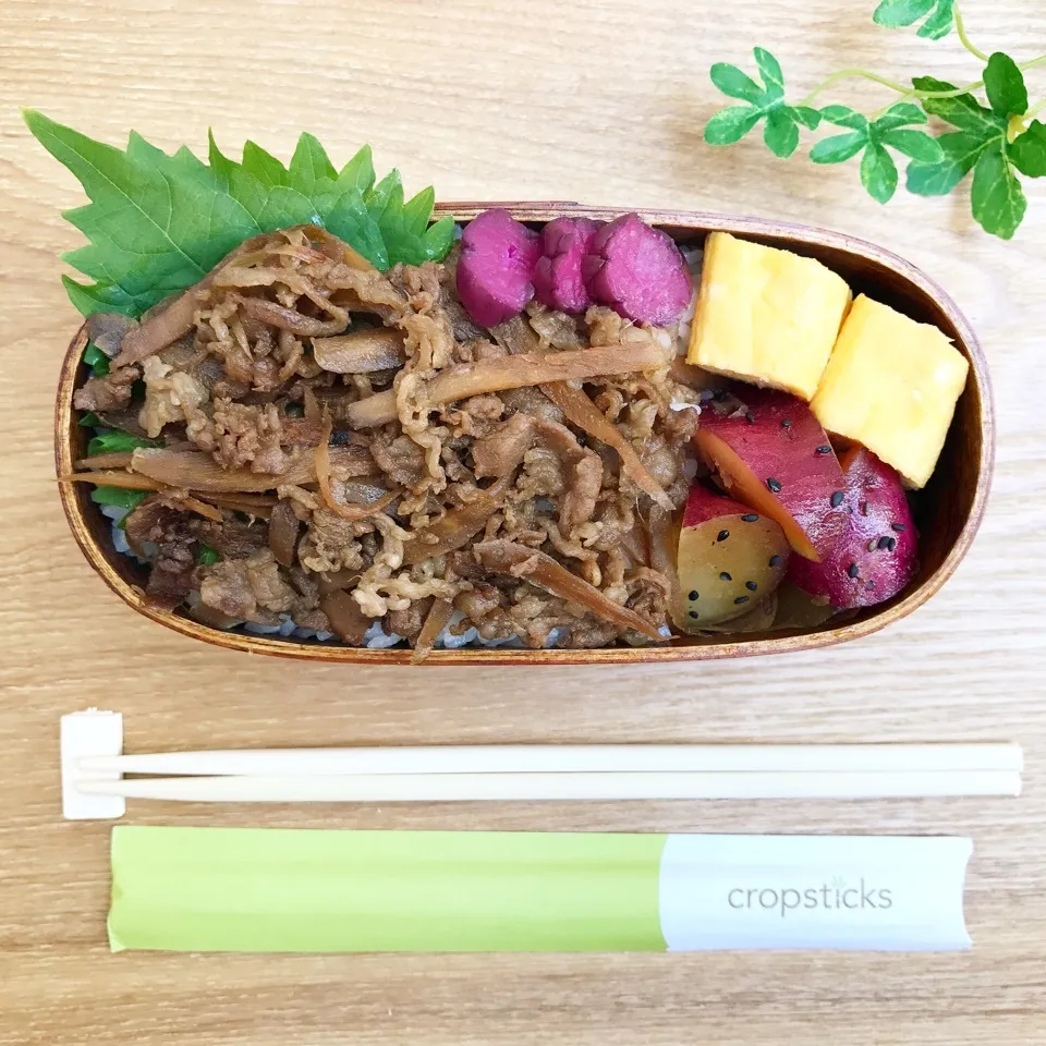 Snapdishの料理写真:牛のしぐれ煮弁当|Naoさん