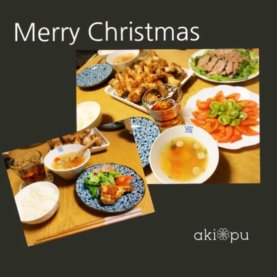 クリスマスの晩ごはん。|aki_puさん