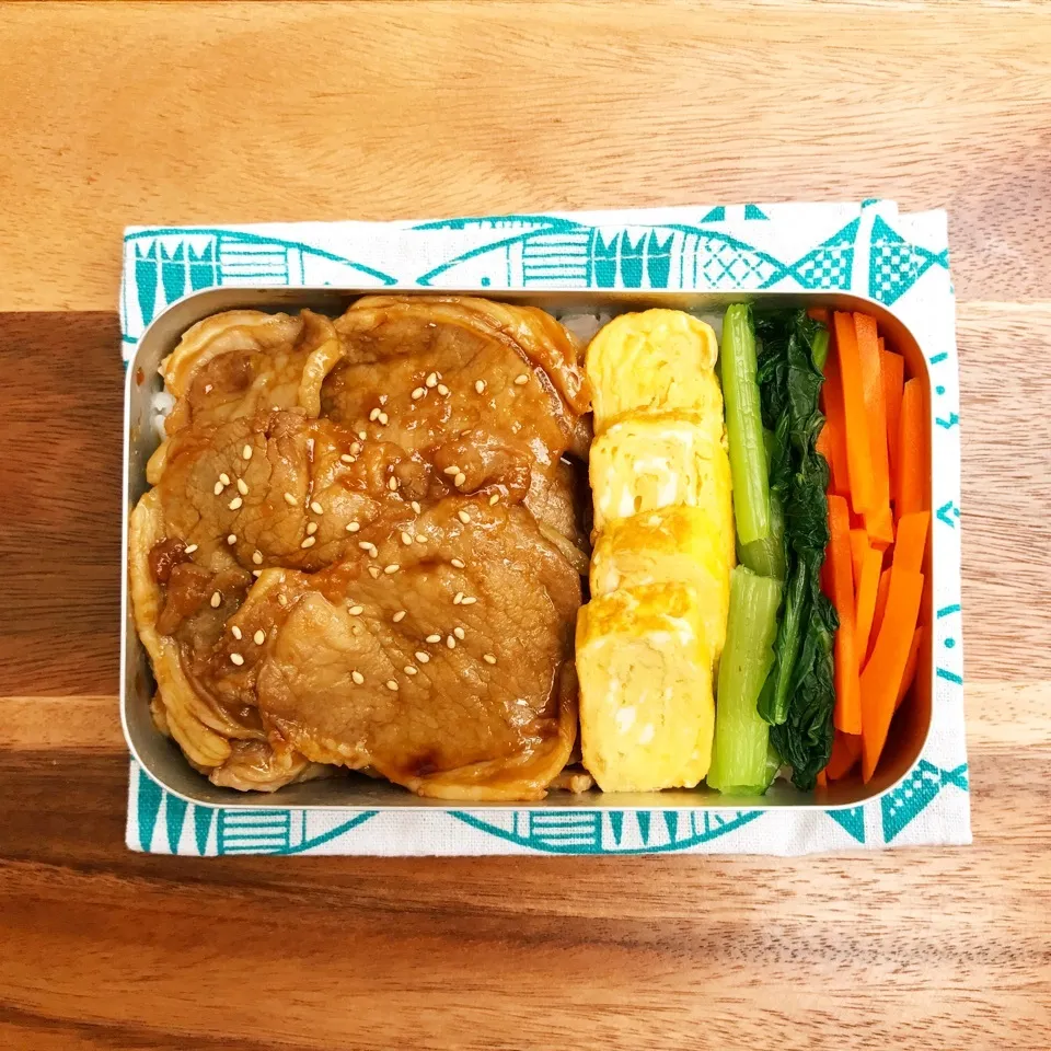 しょうが焼き弁当|Naoさん