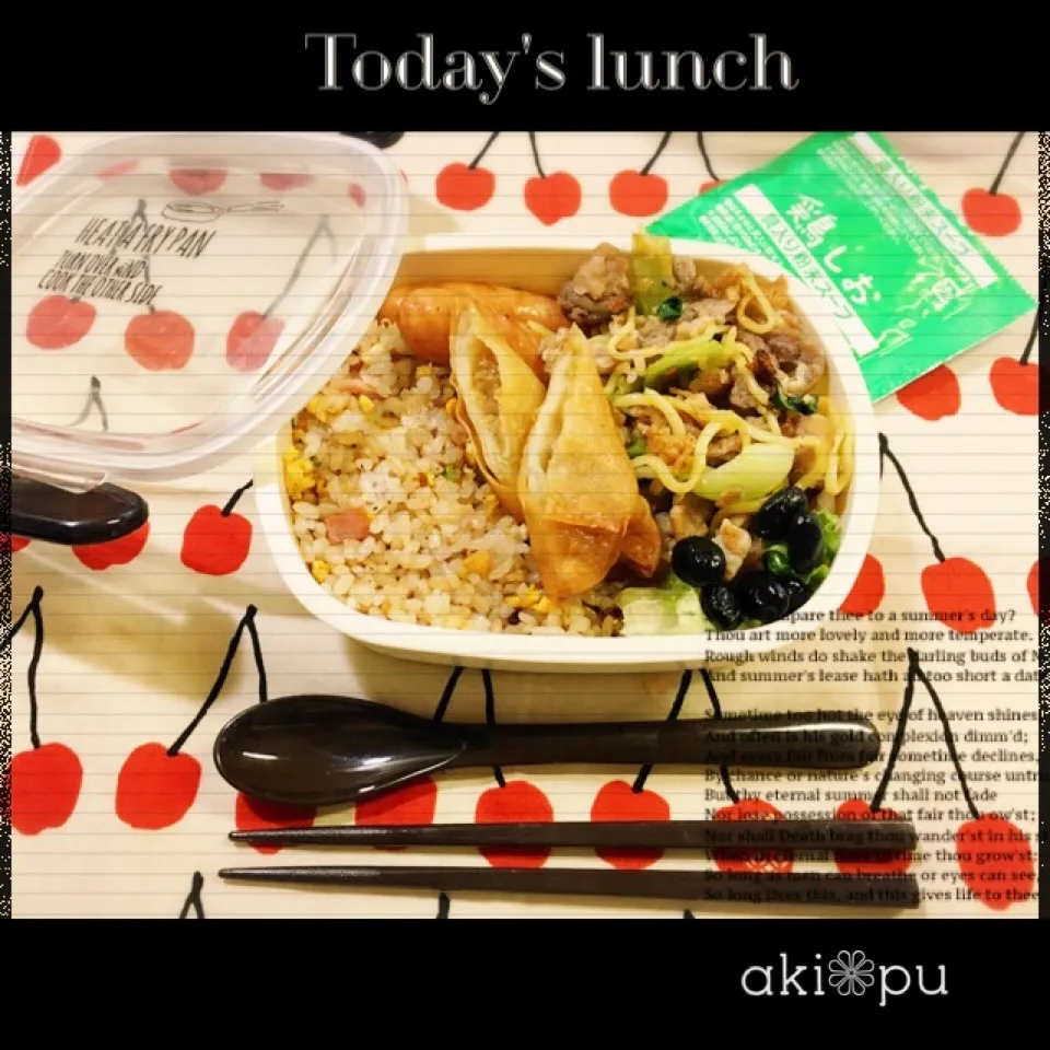 本日のお弁当。|aki_puさん