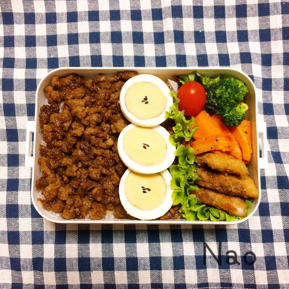 和風カレーそぼろ弁当|Naoさん