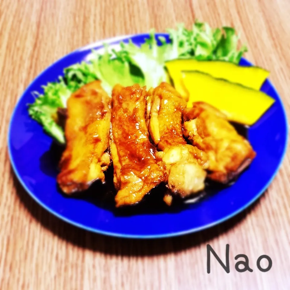 鶏の照り焼き♩しゃななママさんのまねっこ|Naoさん