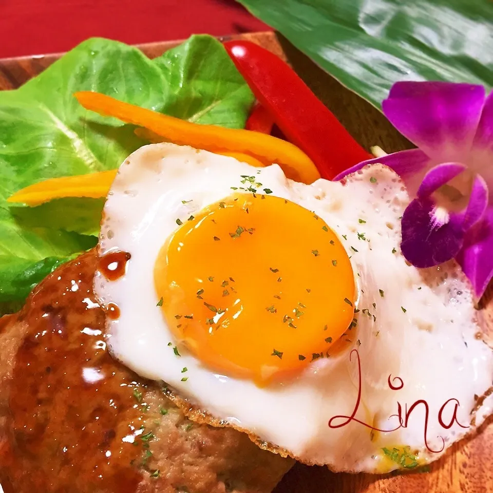 ☆YOSHIDAソースで♪Hawaiian照り焼きロコモコ☆|event_cookingさん