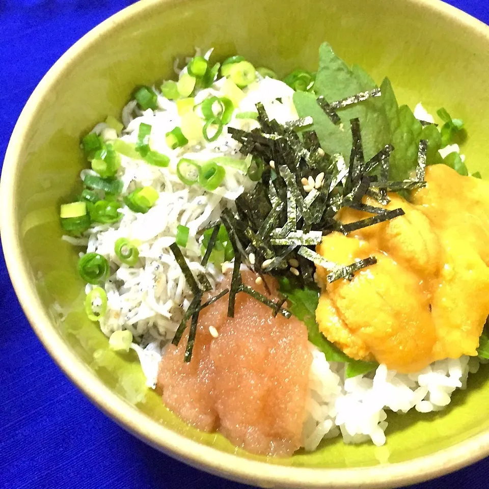 ☆贅沢三色しらす丼☆|event_cookingさん