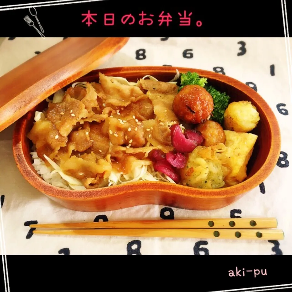 本日のお弁当。|aki_puさん