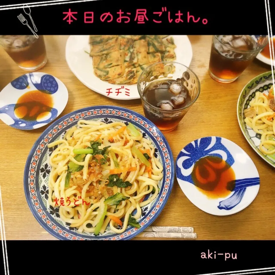 Snapdishの料理写真:本日のお昼ごはん。|aki_puさん