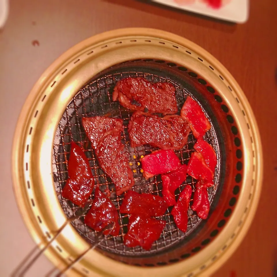 Snapdishの料理写真:3ヶ月ぶりがっつり晩御飯♡焼肉食べ放題！|Naoさん