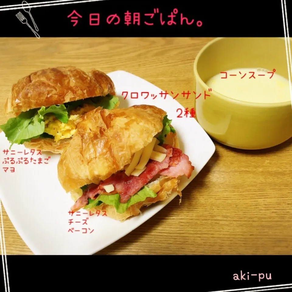 本日の朝ごぱん。|aki_puさん